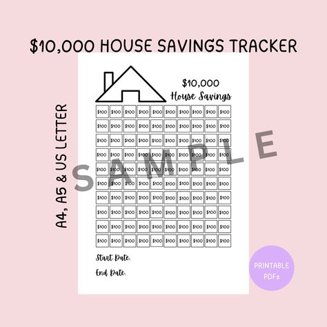 Money Tracker, Saving Tracker, Challenge Tracker, Save For House, Savings Challenges, Saving Challenge, Money Challenge, Money Envelopes, Cash Envelope