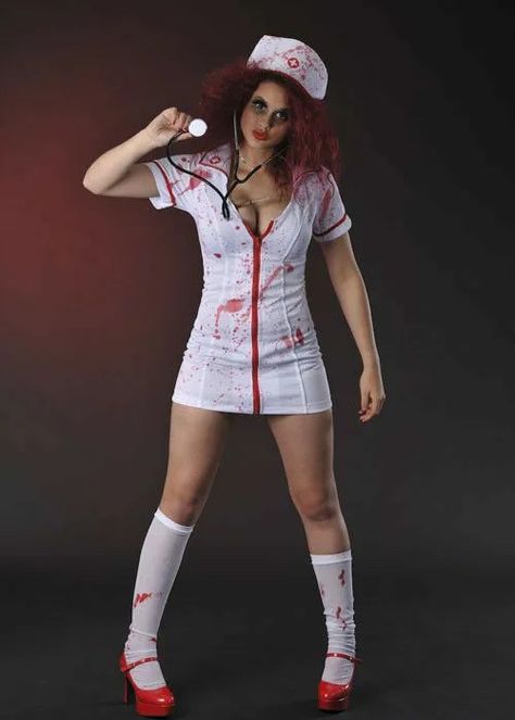 Asylum Costume, Zombie Nurse Costume, Nun Halloween Costume, Zombie Nurse, Nurse Halloween Costume, Vampire Halloween Costume, Insane Asylum, Halloween Zombie, Nurse Costume