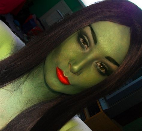 Green Shadow, Brow Products, Lady Danger, Which Witch, Healthy Mix, Amazing Halloween Makeup, Character Makeup, Stage Makeup, Bad Gal