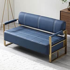 2 Seater Couch, Faux Leather Couch, Couches For Small Spaces, Small Couch, Faux Leather Sofa, Couch And Loveseat, Studio Furniture, Modern Upholstery, Leather Couch