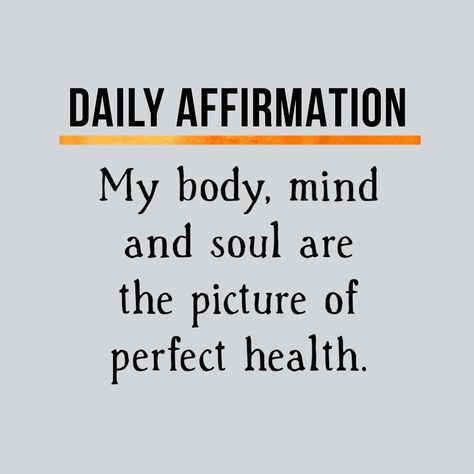 Perfect Health Affirmations, 2024 Intentions, Jose Silva, Healthy Affirmations, 2024 Affirmations, Daily Manifestation, Andy Mineo, Affirmation Board, Morning Mantra