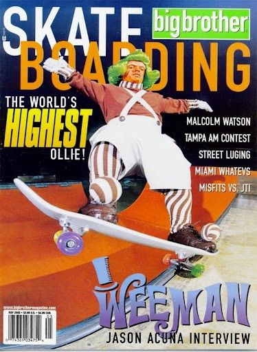 Big Brother Magazine, Skateboard Photos, Skate And Destroy, 90s Skate, Magazine Contents, Image Archive, Big Brother, Skateboard, Interview