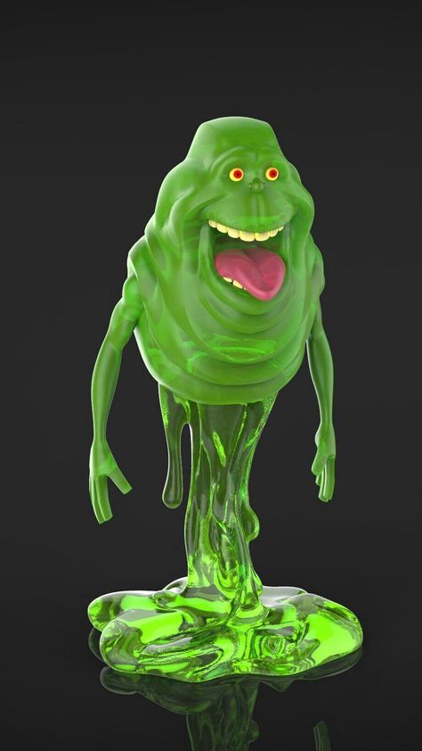 SLIMER FROM GHOSTBUSTERS Ghostbusters Animated, Ghostbusters Slime, Unicorn Pictures To Color, Slimer Ghostbusters, Ghostbusters Toys, Ghostbusters Slimer, Pink Slime, Ghost Movies, Ghostbusters Movie