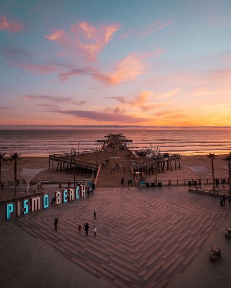 Ocean Pics, Pismo Beach California, San Luis Obispo California, Avila Beach, California Coastline, Surf Vibes, Budget Vacation, Ocean Pictures, Pismo Beach