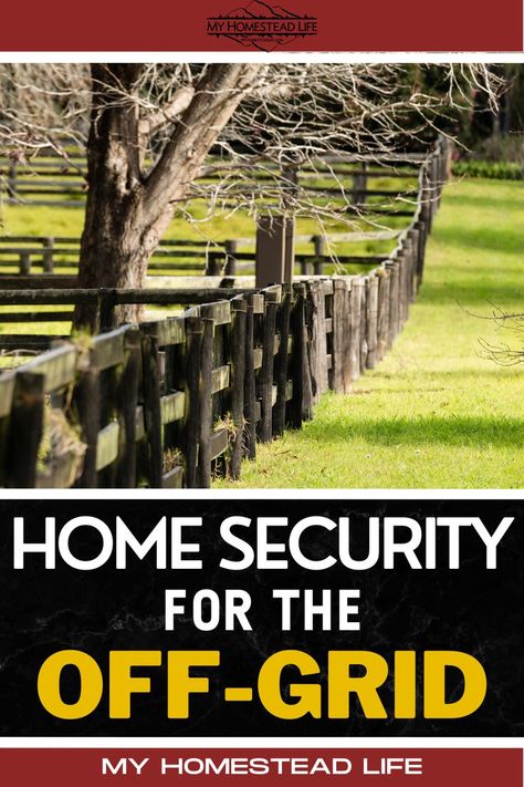 We all consider the safety of our homes and property homes no matter our location. Living off the grid can cause some issues in the context of security. Let's look at our options and find the most appropriate solution for your family and home. Home Security Ideas, Living Off The Grid, Solar Camera, Best Home Security System, Best Guard Dogs, Home Security Camera Systems, Home Security Tips, Security Fence, Best Home Security