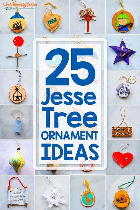 Jesse Tree Ornaments Diy, Ornaments Diy For Kids, Jessie Tree Ornaments, Tree Ornaments Ideas, Tree Ornament Ideas, Jessie Tree, Tree Ornaments Diy, Jesse Tree Advent, Jesse Tree Ornaments