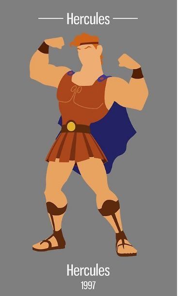 Hercules Illustration, Disney Megara, Hercules 1997, Hercules Disney, Disney Minimalist, Disney Paintings, Disney Hercules, Disney Cards, Dreamworks Movies