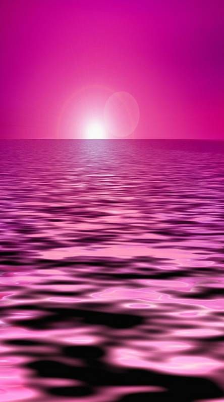 Pink Sea Wallpaper, Pink Phone Backgrounds, Cool Lock Screens, Pink Wallpaper Girly, Wall Paper Phone, Sea Wallpaper, New Retro Wave, Pink Sea, Pink Phone