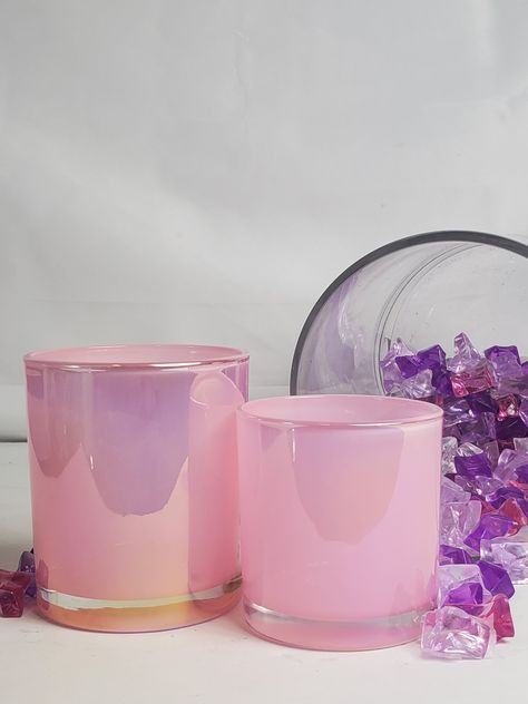 Check out our stunning Unicorn iridescent candle vessel in our 14oz Havana and Monticiano candle vessels. 🦄 Additional colors Pearl, Pixie, and Mermaid. These candle vessels have thick walls and a base that will assist with reducing the external temperature. Add this candle for the perfect spring look🌸 Available CandleMakingSupplies.Net ✨ #GeneralWax#candleloversmusthave#candlelove #candledecor #candlemaking #candlesofinstagram #candlesupplies #candlevessels #startyourownbusiness #wesupport… Lux Candle, Feminine Esthetics, Iridescent Candle, Lux Candles, Candle Vessels, Pearl Candle, Candle Vessel, Candle Ideas, Creative Candles