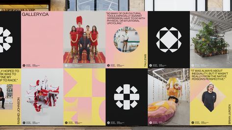 National Gallery of Canada Gets an Inclusive and Dynamic Identity – PRINT Magazine Canadian Identity, Museum Branding, Graphic Identity, Colonial History, Everything Is Connected, Type Foundry, Visual Language, Branding Inspo, Graphic Design Inspo