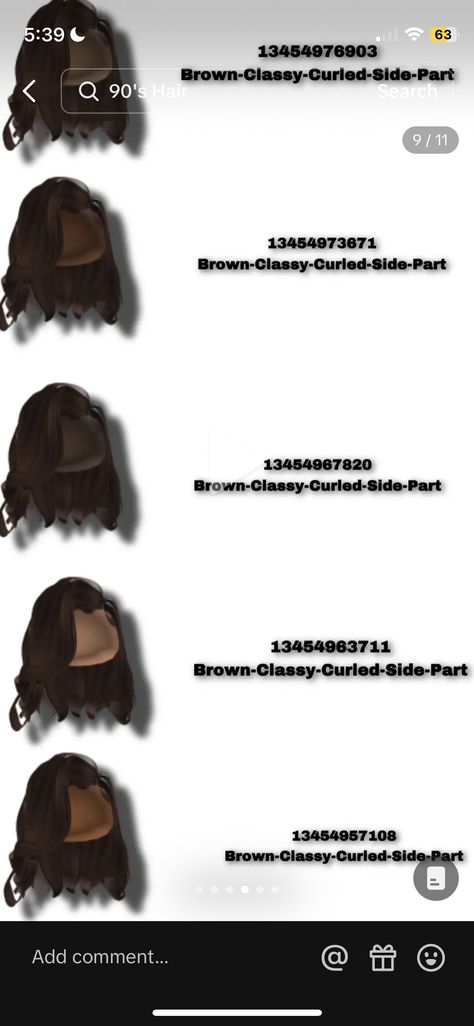 Hair Styels, House Decals, Black Hair Roblox, Bloxburg Decal Codes, Coding Clothes, 90s Hairstyles, Roblox Codes, Black Girls Hairstyles, Videos Funny