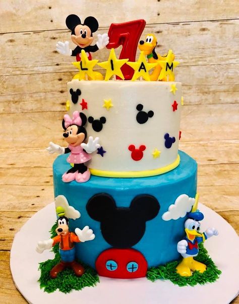 Minnie Mouse And Friends Cake, Mickey And Friends Birthday Cake, Mickey Mouse And Friends Cake, Mickey And Friends Cake, Mickey And Friends Birthday Party, Mickey Mouse And Friends Birthday, Mickey Mouse Clubhouse Birthday Cake, Mickey Birthday Cakes, Mickey First Birthday