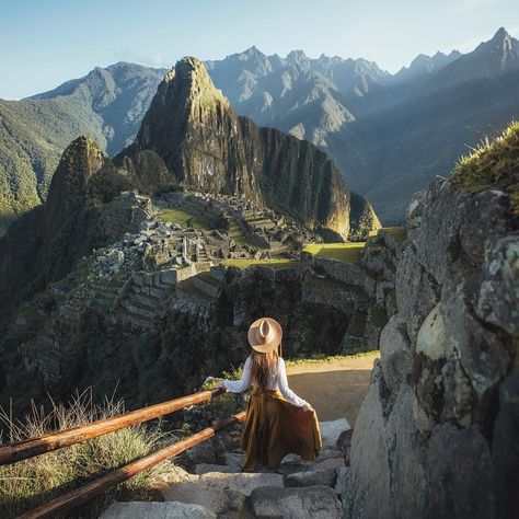 The Magic Of Machu Picchu…✨🌿 @peru. Hidden deep in the Andes Mountains and just beyond the Urubamba River Valley lies the ancient ruins of… Machu Picchu Photography, Inca Trails, Cusco Peru, Peru Travel, Ancient Ruins, Machu Picchu, Travel Inspo, Travel Dreams, Wonders Of The World