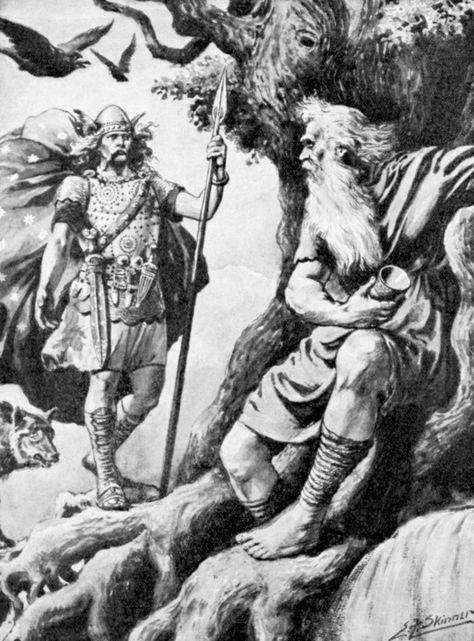 Erik The Red, Creation Myth, Odin God, Norse Myth, Norse Pagan, Viking Culture, Celtic Mythology, Old Norse, Norse Vikings