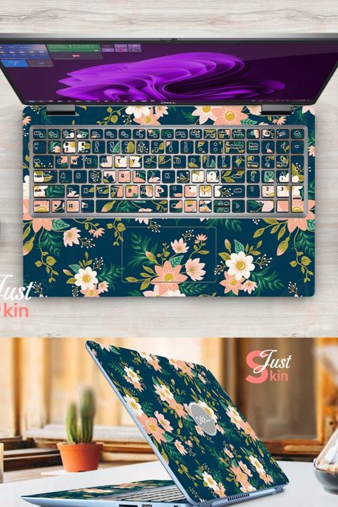 Each skin is precisely cut to fit your specific laptop model,ensuring a perfect fit.our products can be easily removed without leaving any sticky residue or damaging the surface of your device. We will ship your order within 3 days. Delivery times typically range from 1-2 weeks for most countries.We support returns and exchanges. We offer personalized designs. If you have your own design or need assistance with designing, please reach out to us Dell Laptop Skin, Flowers Vinyl, Dell Laptop, Dell Laptops, Laptop Skin, Vinyl Decals, Hong Kong, Vinyl Decal, Perfect Fit