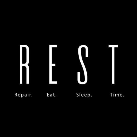 Rest Your Body Quotes Health, Body Needs Rest Quote, Workout Rest Day Quotes, Rest Your Body Quotes, Fit Mind And Body Quotes, Fitness Rest Day Quotes, Mind Resting Quotes, Reset Quotes Life, Rest Recharge Quotes