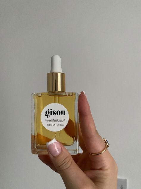 Gisou Hair Oil 20ml, Gisou Hair Oil Aesthetic, Gisou Perfume, Hair Oil Aesthetic, Oil For Damaged Hair, Gisou Hair Oil, Honey Infused Hair Oil, Infused Hair Oil, Gisou Hair