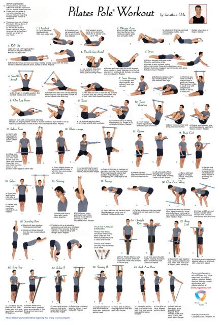 Exercise Posters - YOGILATES Pilates Pole Exercises, Pilates Pole Workout, Pilates Bar Exercises At Home Printable, Pilates Bar Workout Exercise Printable, Pole Workout, Workout Intense, Gynecological Problems, Pilates Bar, Pilates Exercises