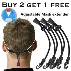 Mask Extender, Safety Mask, Mask Lanyard, Mask Holder, Black Office, Best Face Mask, Wish Shopping, Face Coverings, Ear Hook