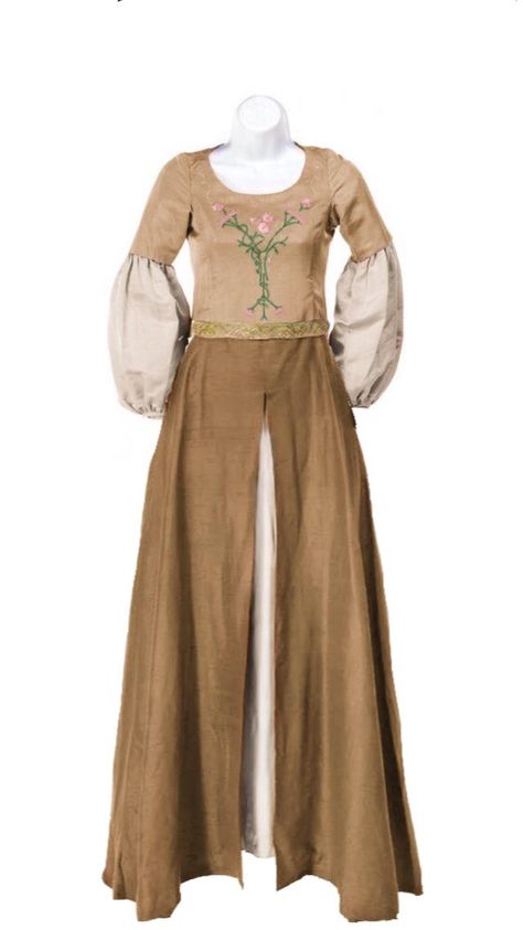 1300s Dress Medieval Clothing, Narnia Outfits Dresses, 1300s Dress, Narnia Fanfiction, Northern Fashion, Westerosi Fashion, Narnia Outfits, Narnia Dresses, Daella Targaryen