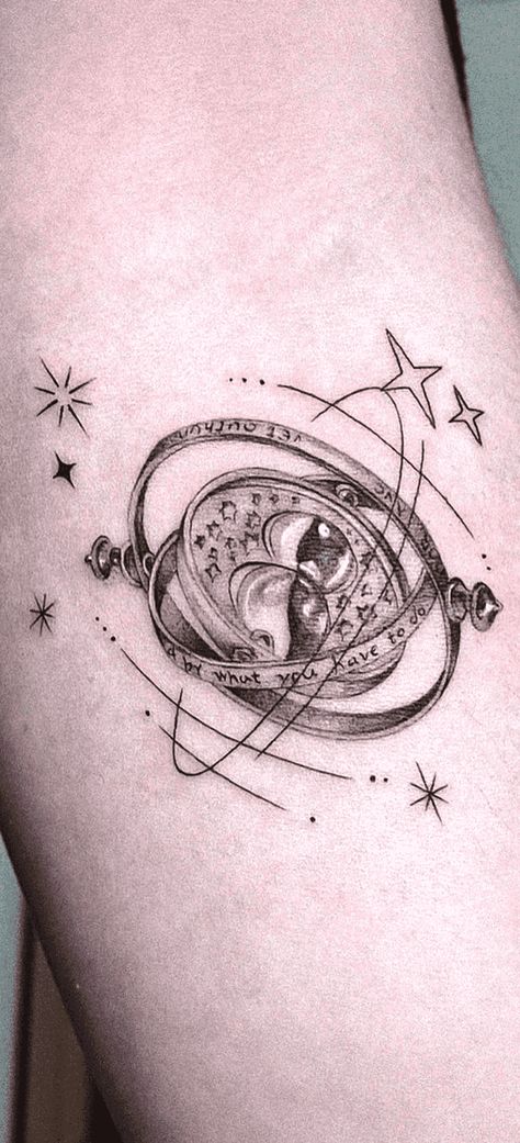 Time Turner Tattoo Design Ideas Images Hermione Time Turner Tattoo, Time Travel Tattoo Ideas, Harry Potter Time Turner Drawing, Time Turner Harry Potter Tattoo, Timeturner Harry Potter Tattoo, Harry Potter Time Turner Tattoo, Time Turner Drawing, Time Travel Tattoo, Tattoo Ideas Time