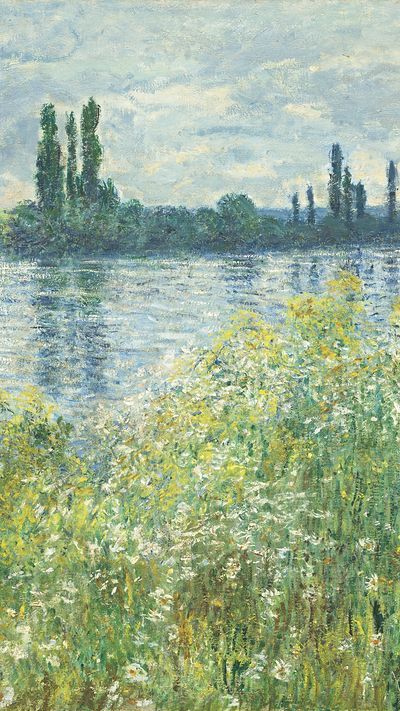 Monet iPhone wallpaper, phone background, | Premium Photo Illustration - rawpixel Green Pastures, Claude Monet Paintings, Claude Monet Art, Arte Indie, Monet Art, Arte Van Gogh, Fotografi Vintage, Monet Paintings, Christian Posters