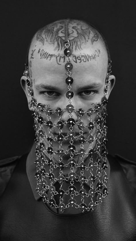 Drag Outfits, Face Mask Aesthetic, Box Costumes, Geometric Fashion, Jeweled Shoes, Moroccan Fashion, Head Tattoos, Goth Makeup, Mens Halloween Costumes