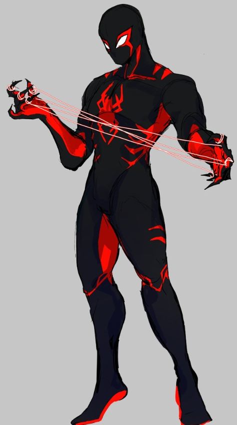 Mark Morrison, Spiderman Oc Art, Spiderman Comic Art, Image Spiderman, Spiderman Suits, Spiderman Art Sketch, Spiderman Costume, Black Spiderman, Spiderman Spider