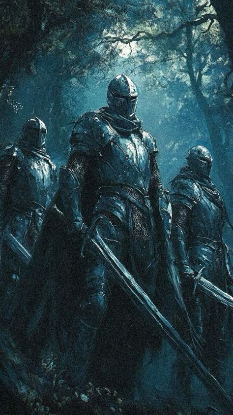 Dark Fantasy Knight Art, Dark Fantasy Knight, Dark Fantasy Wallpaper, Dark Fantasy Aesthetic, Evil Characters, Pfp Dark, Dark Souls Artwork, Fairytale Aesthetic, Crusader Knight