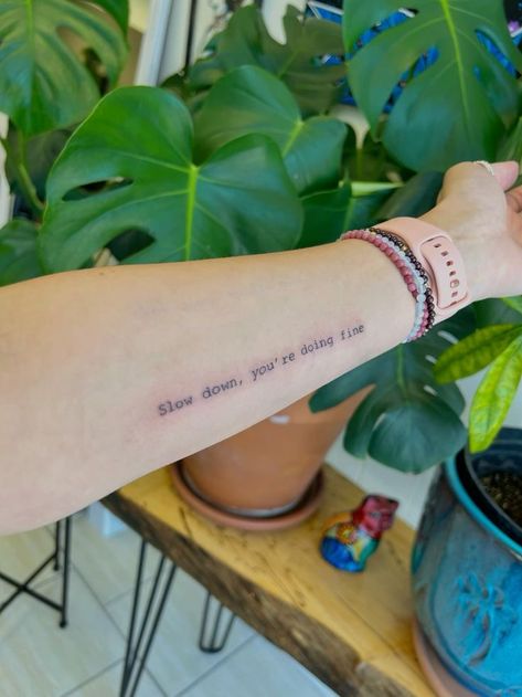 Vienna Tattoo Ideas, Adele Lyrics Tattoo, Slow Down You’re Doing Fine Tattoo, Vienna Song Tattoo, Song Tattoos Lyrics, Song Lyrics Tattoo Ideas, Vienna Lyrics Tattoo, Graduation Tattoo Ideas, Vienna Waits For You Tattoo