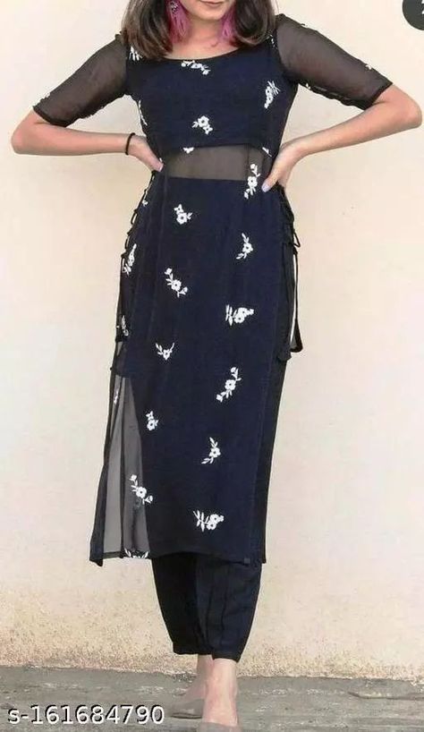 Stylish Kurtis Design, Simple Kurta Designs, Simple Kurti Designs, Long Kurti Designs, Casual Indian Fashion, Salwar Kamiz, Designer Kurtis, Trendy Dress Outfits, Kurti Designs Party Wear