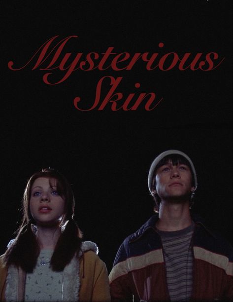 Skins Poster Aesthetic, Mysterious Skin Poster, Mysterious Skin Wallpaper, Skins Uk Poster, Gregg Araki, Mysterious Skin, Skin Poster, Skin Logo, Black Lagoon Anime