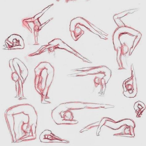 Contortion Drawing Poses, Flexible Body Poses Drawing, Avatar The Last Airbender Body Base, Ty Lee Poses, Flexible Art Poses, Contortion Poses Drawing Reference, Atla Oc Base, Atla Fire Nation Aesthetic, Atla Airbender Oc