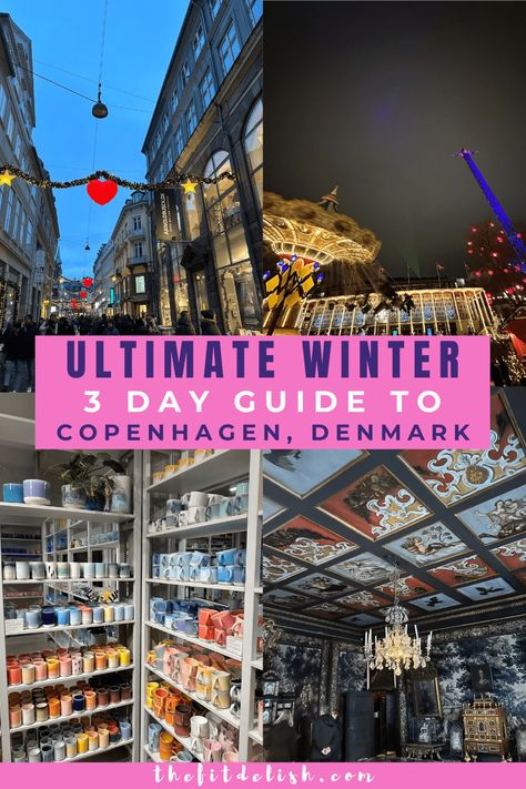 A Perfect 3 Days in Copenhagen (Winter Itinerary) - Copenhagen Itinerary Winter, Copenhagen 4 Days, Copenhagen 3 Day Itinerary, Weekend In Copenhagen, Copenhagen Weekend Trip, Copenhagen Itinerary 3 Days, 3 Days In Copenhagen, Copenhagen Day Trips, Copenhagen In February