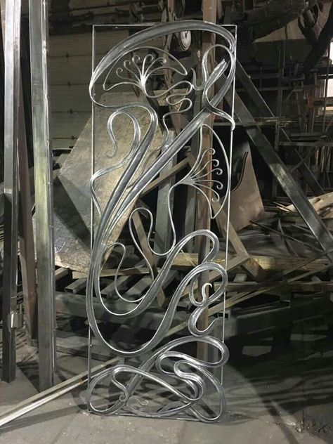 Art Nouveau Metalwork, Art Nouveau Sculpture, Art Nouveau Arquitectura, Wrought Iron Decor, Motif Art Deco, Art Nouveau Pattern, Metal Gates, Art Nouveau Architecture, Wrought Iron Gates