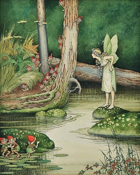 Ida Rentoul Outhwaite, Water