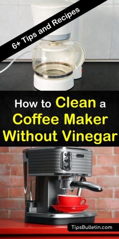 Discover the best methods for how to clean a coffee maker without vinegar. If you’re out of your favorite cleaner, try baking soda or hydrogen peroxide instead. Toss in some Alka Seltzer tablets or Borax for a deep clean that leaves your coffee tasting great! #clean #coffeemaker #vinegar Clean A Coffee Maker, Natural Odor Remover, Coffee Pot Cleaning, Coffee Maker Cleaning, Bunn Coffee Maker, Clean Baking, Baking Powder Uses, Coffee Hacks, Washing Soda