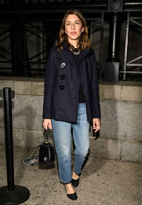 Street Style - New York Sophia Coppola Style, Sofia Coppola Style, Sophia Coppola, Denim Street Style, Sofia Coppola, Fashion Now, New York Street, Style Crush, Tomboy Fashion