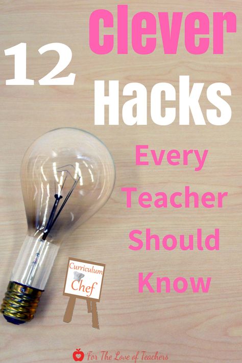 Check out these 12 clever hacks that every teacher should know! Classroom Discipline, Classroom Hacks, Organized Classroom, Work Smarter Not Harder, First Year Teachers, Teaching Life, Smarter Not Harder, Teaching History, Teacher Organization