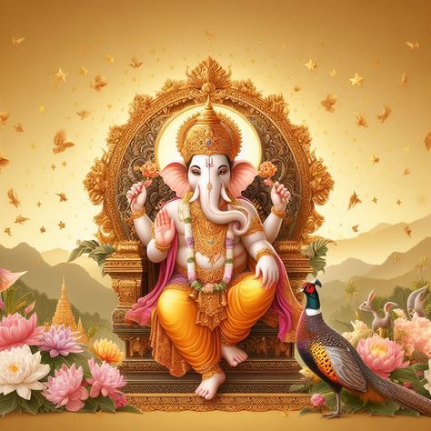 Om Ganesha, गणेश जी, Ganesha God, Vighnaharta Ganesh, Viking Quotes, Ganpati Bappa Wallpapers, Ganpati Decoration At Home, Shri Ganesh Images, Indian God