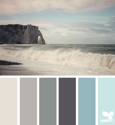 daiquiri, azure, slate, smoke heather, fog heather for the bathroom maybe? Bathroom Colours, Ocean Bedroom, Kitchen Colours, Soothing Bedroom, Kitchen Colour, Beachy Colors, Bedroom Blue, Interior Design Process, Perfect Blue