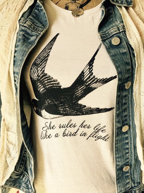 Stevie Nicks  Fleetwood Mac  Rhiannon t shirt   stevie Stevie Nicks T Shirt, Stevie Nicks Style, Lyric Shirts, Stevie Nicks Fleetwood Mac, Bird In Flight, Winter Shirts, Fleetwood Mac, Stevie Nicks, Fashion Quotes