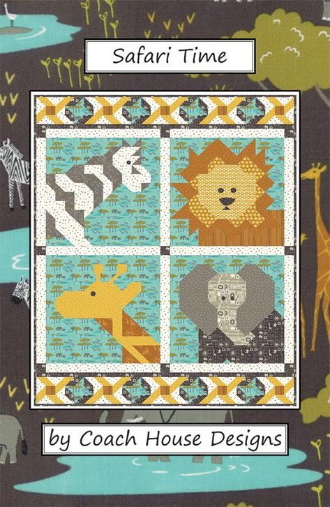 Lap Quilt Patterns, Baby Quilt Pattern, Animal Quilts, House Quilts, Quilt Baby, Pdf Quilt Pattern, Coach House, Missouri Star Quilt, Star Quilt Patterns