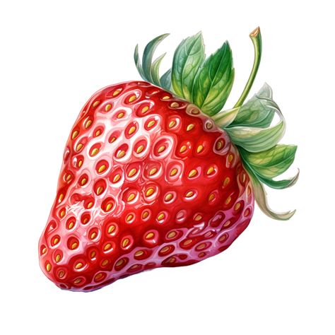 Drawing Strawberry, Color Pencil Drawings, Strawberry Pictures, Moving Wallpaper Iphone, Strawberry Clipart, Watercolor Strawberry, Strawberry Drawing, Strawberry Tattoo, Fruit Art Drawings