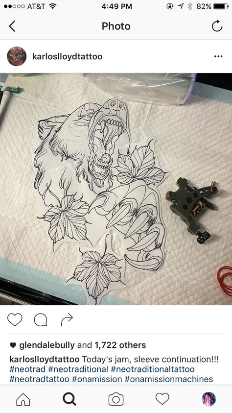 Karloslloydtattoo @instagram Draw Stitch, Bear Tattoo Designs, Tier Tattoo, Bear Tattoos, Sketch Tattoo Design, Bear Tattoo, Tattoo Stencil Outline, Tattoo Art Drawings, Wolf Tattoo