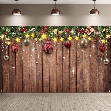 Christmas Backdrop for Photography Fabric Wood Pattern Background Merry Xmas Background Ornaments Pine Tree Photo Backdrop Merry Christmas Photo Background New Year Christmas Props, 72.8 x 43.3 Inch: Amazon.co.uk: Electronics & Photo Tree Photo Backdrop, Christmas Photo Background, Xmas Background, Photography Fabric, Background New Year, Christmas Backdrops For Photography, Christmas Photography Backdrops, Merry Christmas Photos, Christmas Photo Booth