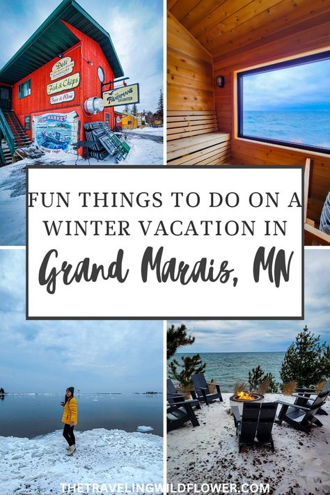 Beat the winter blues and plan a dreamy vacation in Grand Marais, MN Mn North Shore, Dreamy Vacation, Grand Marais Minnesota, North Shore Minnesota, Midwest Vacations, Minnesota Winter, Grand Marais, Winter Air, Girls Getaway