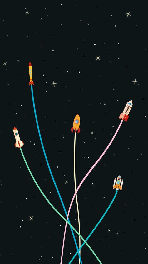 Rocket Wallpaper, Rocket Party, Space Iphone Wallpaper, 4k Wallpaper Iphone, Space Phone Wallpaper, Space Artwork, Minimal Wallpaper, 8k Wallpaper, Back Ground