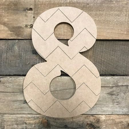 Wooden letter ideas