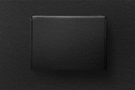 Black Wrapping Paper, Black Packaging, Black Food, Spot Uv, Carton Box, Kraft Boxes, Leather Box, Box Mockup, Black Box